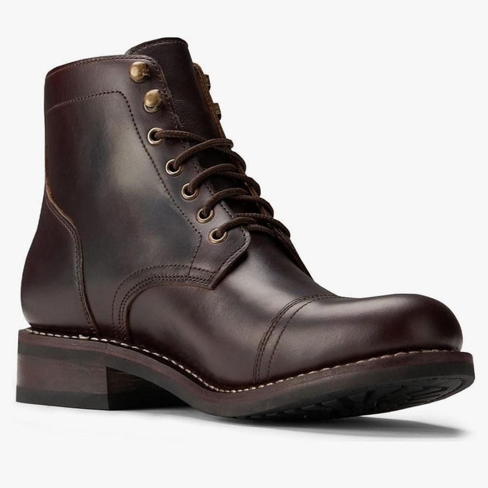 Men's Brown Leather Boots